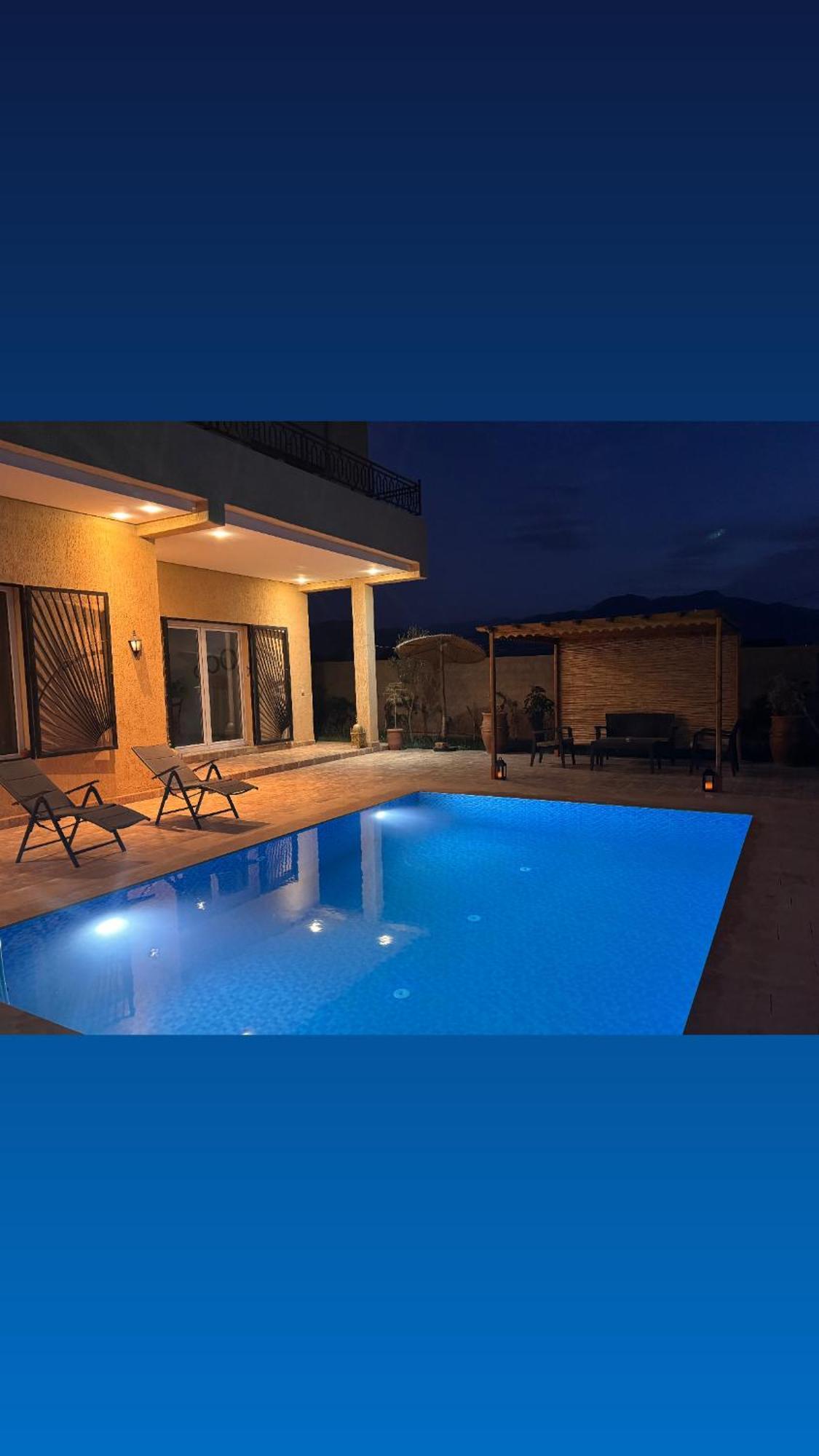 Peaceful Pool Villa Tizfrit 外观 照片